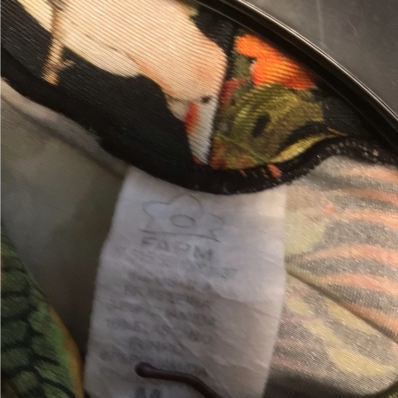 Farm Rio cropped top Sz M - Picture 7 of 8